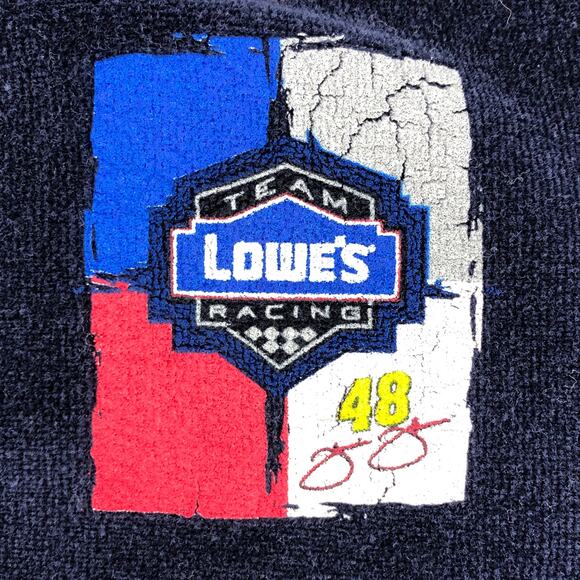 NASCAR Jimmie Johnson Lowes Racing velour track jacket - Picture 3 of 6